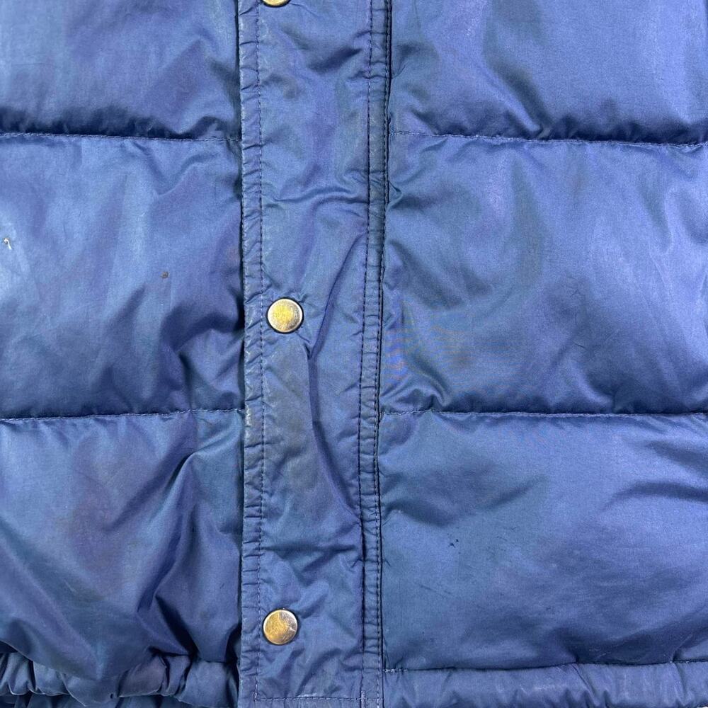 Patagonia Bivy Down Hoody Jacket Boys Large 12 Blue Puffer Full Zip Winter Coat - Picture 6 of 7